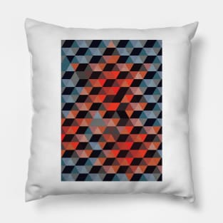 Funky Geometric Pattern Pillow