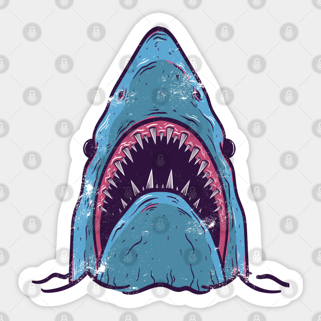 Shark head Design T-shirt STICKERS CASES MUGS WALL ART NOTEBOOKS PILLOWS TOTES TAPESTRIES PINS MAGNETS MASKS - Awesome Shark Jaw Design For Everyone - Sticker | TeePublic Shark head Design T-shirt STICKERS CASES MUGS WALL ART NOTEBOOKS PILLOWS TOTES TAPESTRIES PINS MAGNETS MASKS - Awesome Shark Jaw Design For Everyone - Sticker | TeePublic