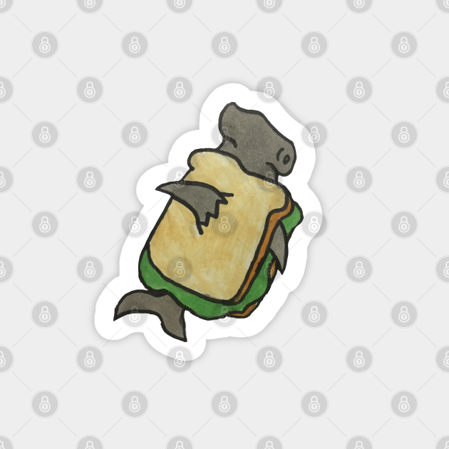 Sandwich Shark - Shark Week - Sticker