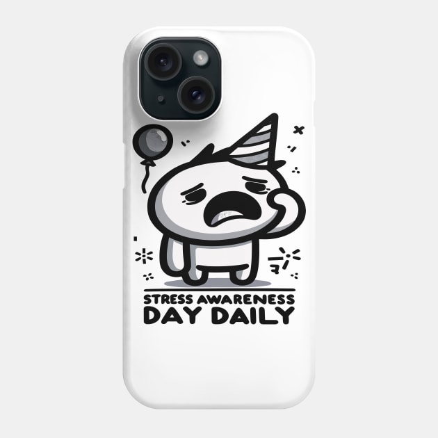 Party Fatigue Phone Case by maknatess