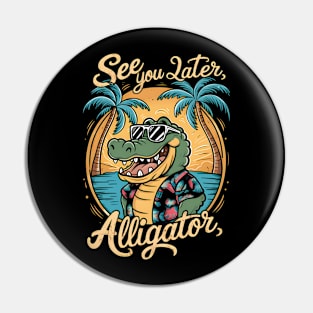 Swamp To Beach Pin