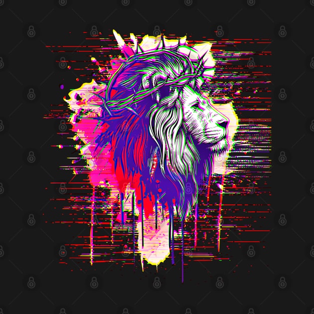 Lion Head Artwork by Outrageous Flavors