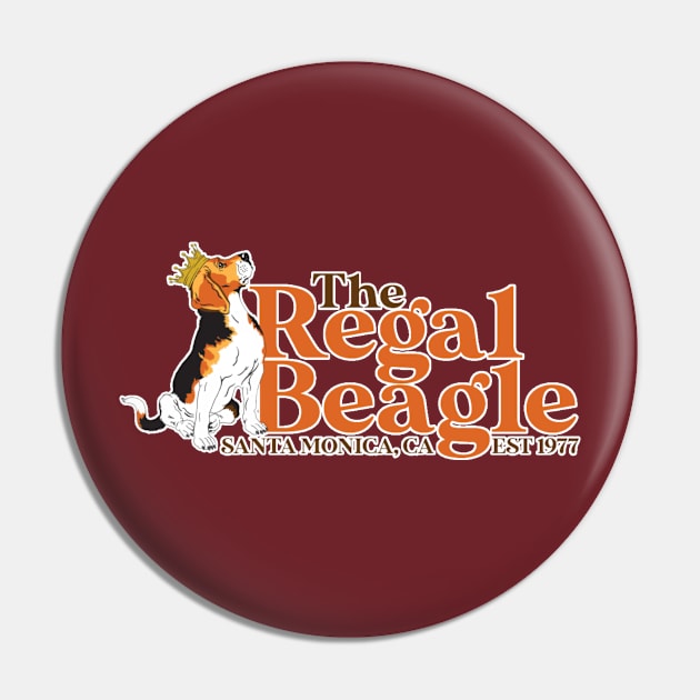 The Regal Beagle Pin by Tee Arcade