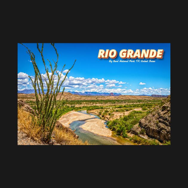 Rio Grande at Big Bend by Gestalt Imagery