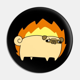 Fire Pug Pin