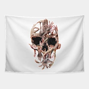 Handmade Skull Tapestry