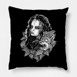 Raven Rose Pillow