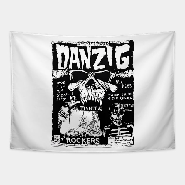 Danzig Tapestry by CosmicAngerDesign
