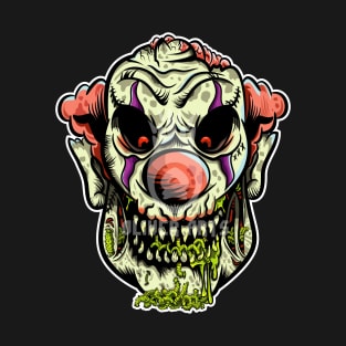 CLOWN EVIL ART T-Shirt