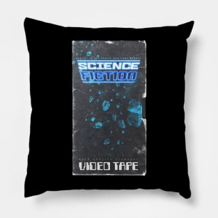 VIDEO TAPES #10 (SCIFI ASTEROIDS) Pillow