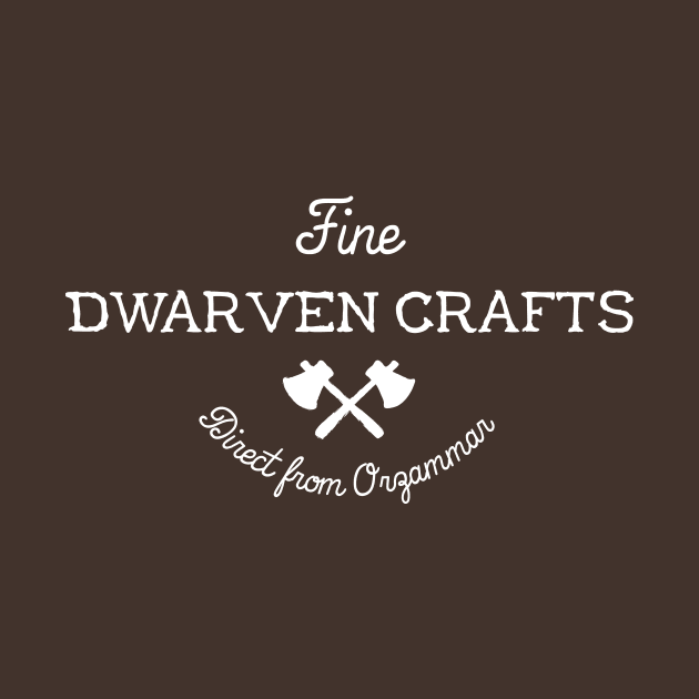 Fine Dwarven Crafts by asirensong