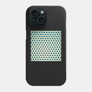 Op art hexagon Phone Case