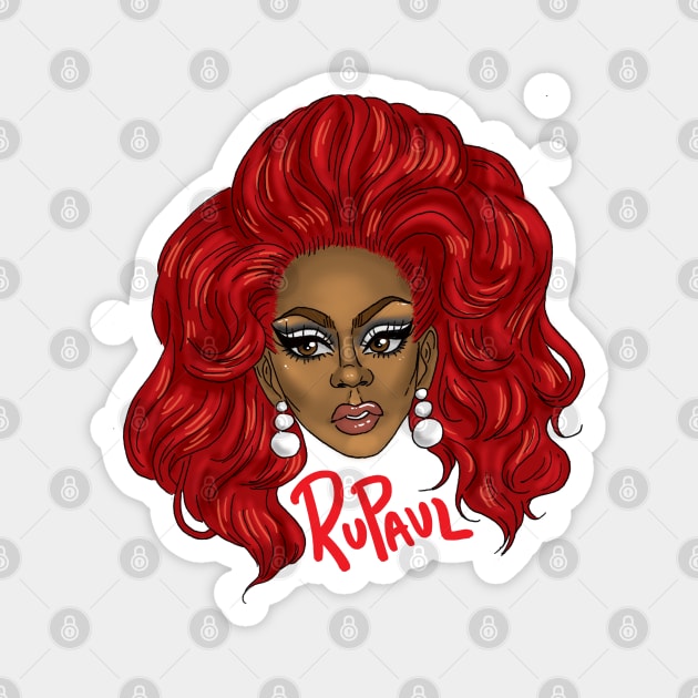 Rupaul Magnet by Yukiimomo