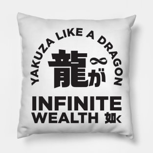 Yakuza: Like A Dragon - Infinite Wealth Black Pillow