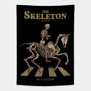 Vintage Rider The Skeleton Tapestry