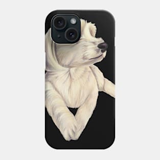 Havamalt - Maltese Havanese white dog Phone Case