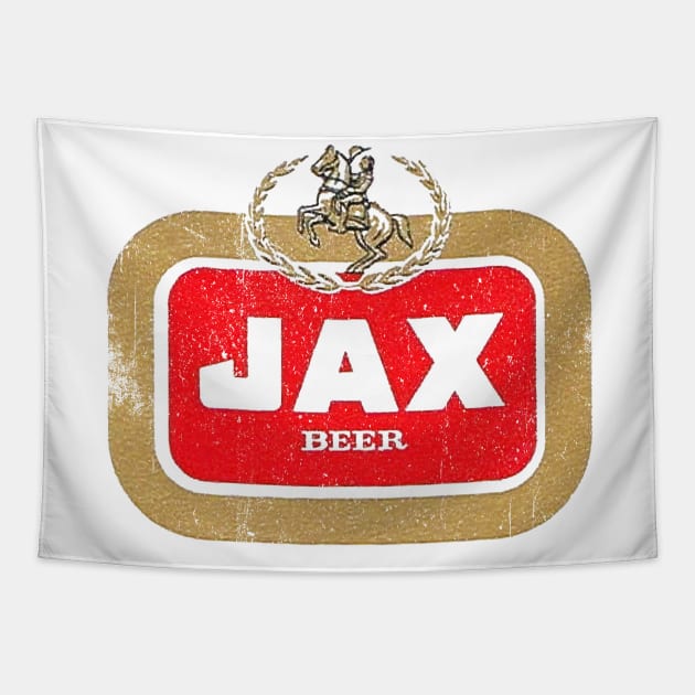 Jax Beer - vintage style label Tapestry by G! Zone