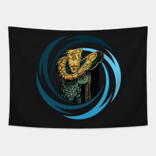 The Ambassador - Vortex - Black - Sci-Fi Tapestry