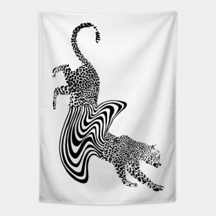 Cheetah Melt Tapestry