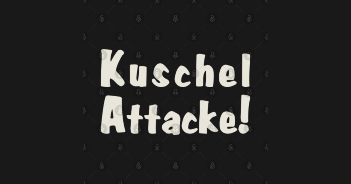 cuddle attack german Cuddle Attack TShirt TeePublic