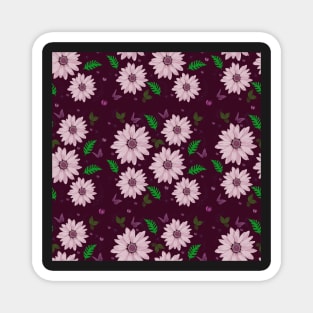 Colorful Flower pattern Magnet