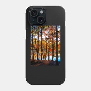 Colorful Contrasted Trees Phone Case