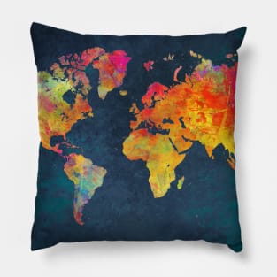 world map 2045 #map #worldmap Pillow