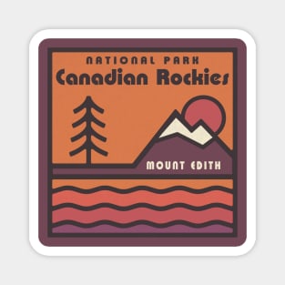 Canadian Rockies Magnet