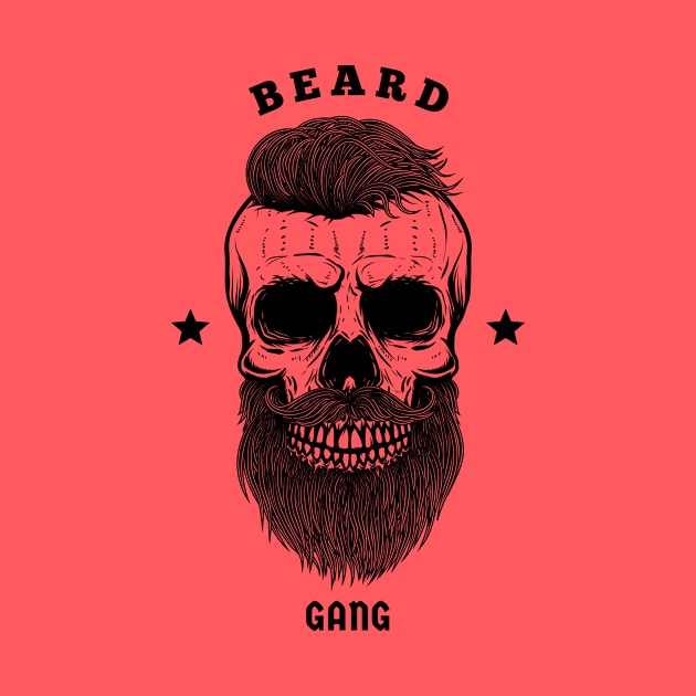 EPIC Beard Gang Design by Colourful Joy