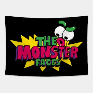 Funny Monster Face Tapestry