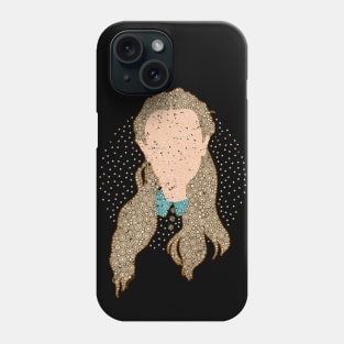 Enola Holmes Minimalist Portrait Circle Design Phone Case