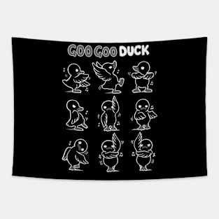 Goo Goo Duck Tapestry