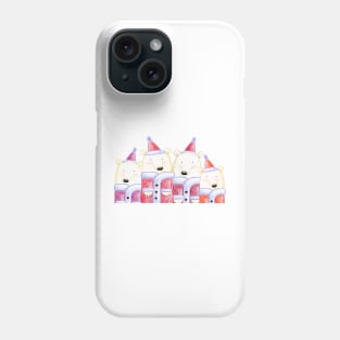 It's A Family of Bears - Santa's Helpers Phone Case