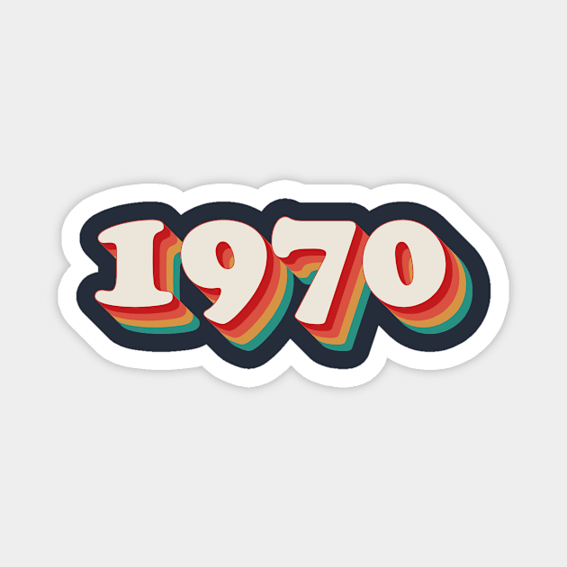 1970 Magnet by n23tees