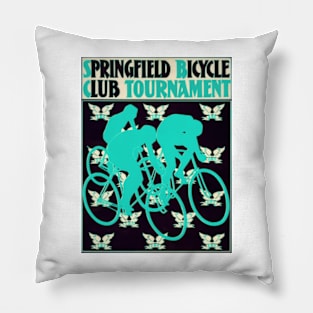 Springfield Bicycle Club Tournament In Mint Pillow