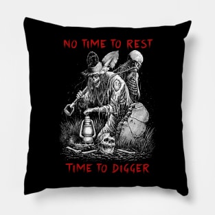 Grave Digger Pillow