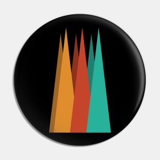 Sharp Mountains Pin