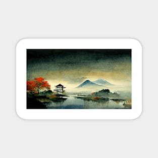 Japan landscape Magnet