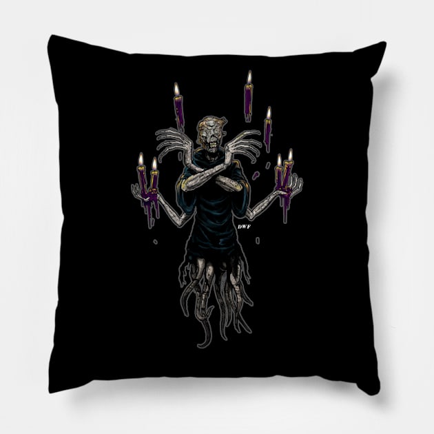 Ghastish Pillow by D.W. Frydendall