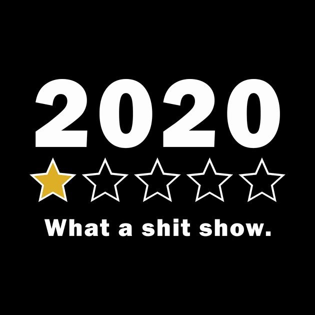 Funny 2020 1 star review | What a shit show by MerchMadness