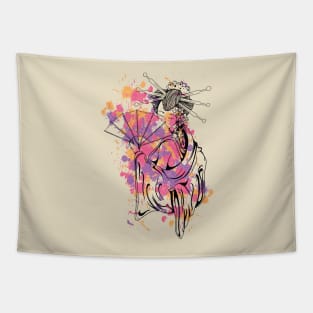 Geisha Tapestry