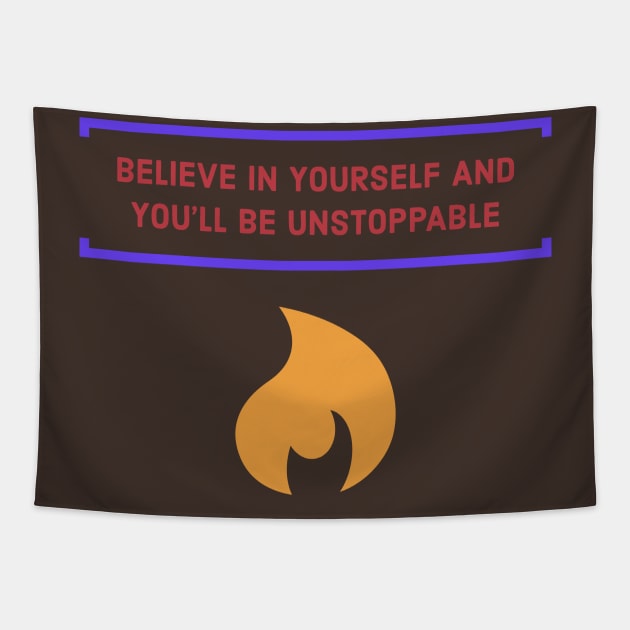 BELIVE IN YOURSELF Tapestry by Game Tamilzha official merch
