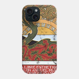 Art Nouveau - Tree Of Life Paul Berthon Alphonse Mucha Vintage Fantasy Phone Case