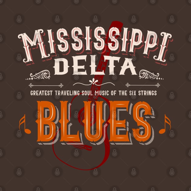 Mississippi delta blues guitar vintage retro music by SpaceWiz95