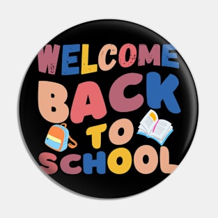 Welcome back to school Pin