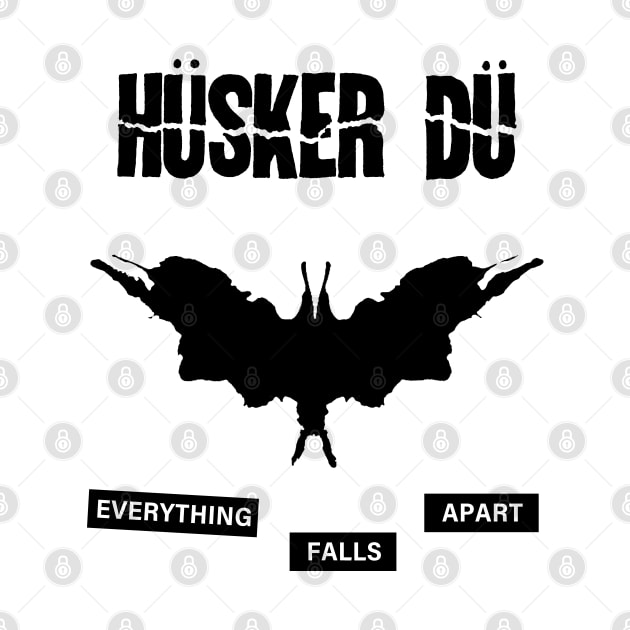 Hüsker Dü - Everything Falls Apart - Tribute Artwork by Vortexspace