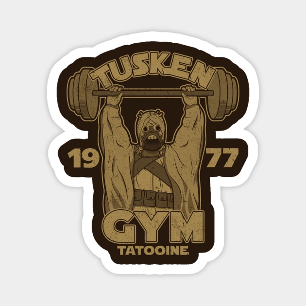 Tusken Gym Magnet by jozvoz