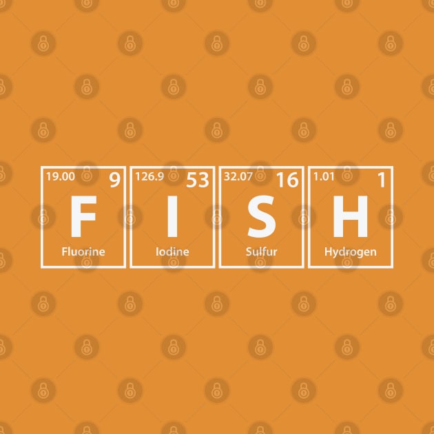 Fish (F-I-S-H) Periodic Elements Spelling by cerebrands