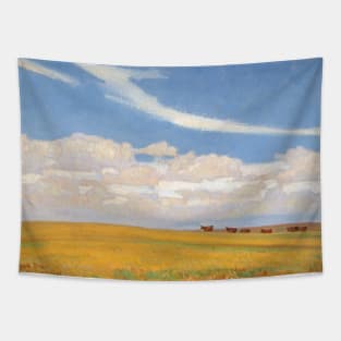 Prairie After Storm by Maynard Dixon Tapestry