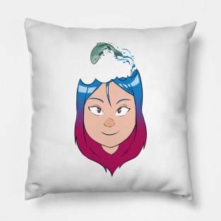 Fishy thoughts Pillow